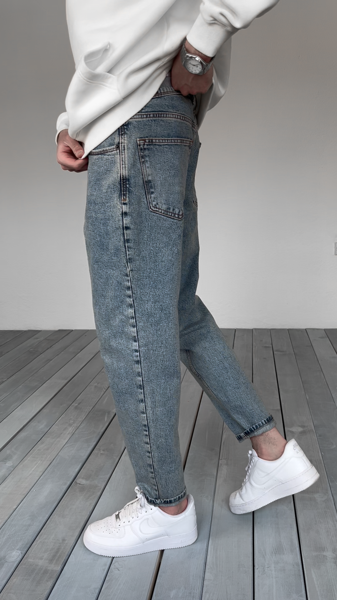 RENZO - RELAXED TAPERED JEANS