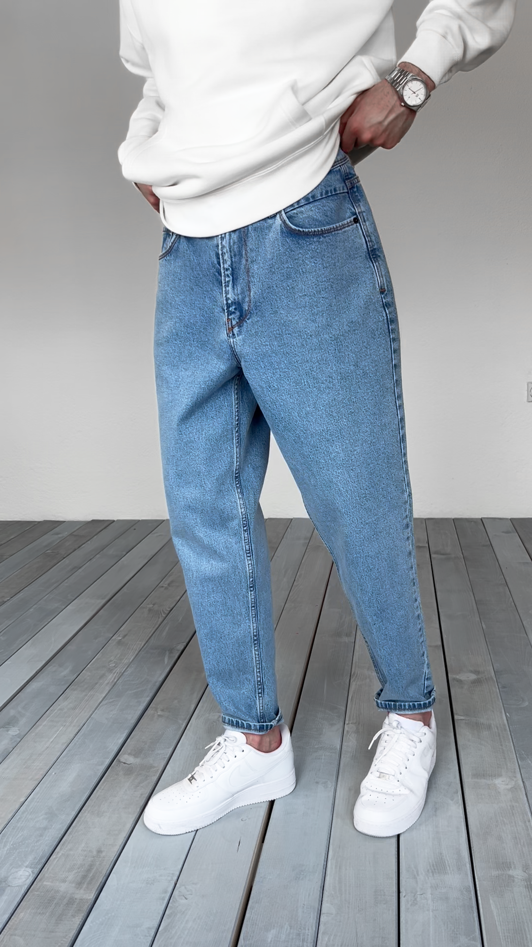 RENZO - RELAXED TAPERED JEANS