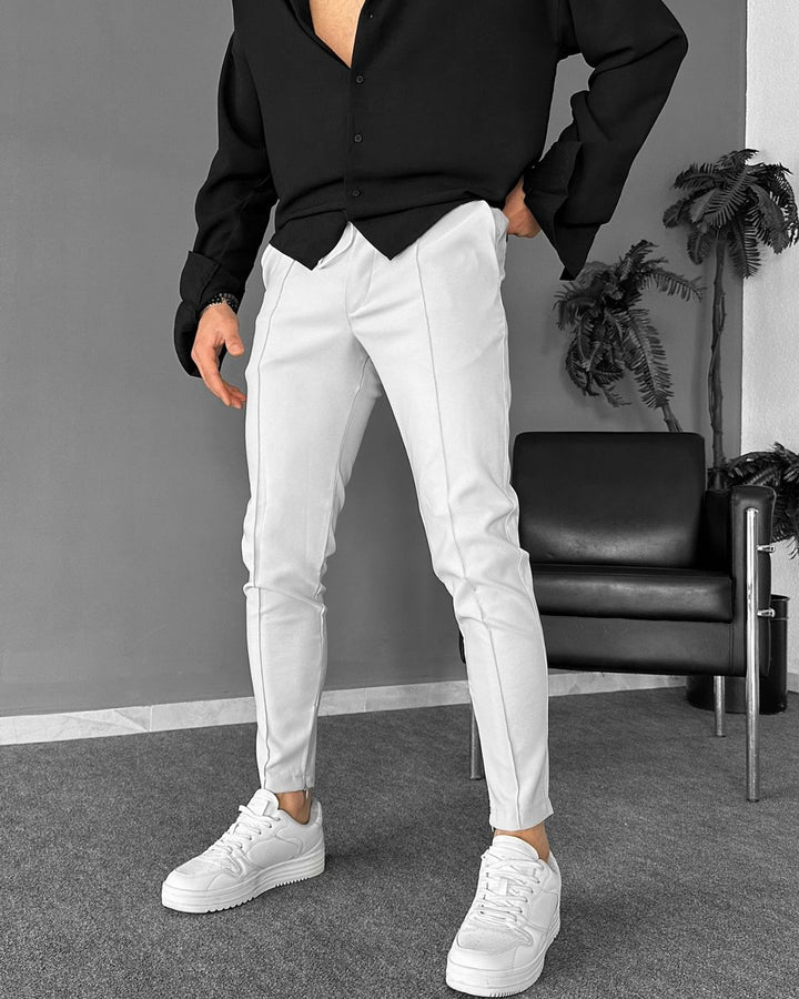 Prestigio | Wrinkle-Free Slim Fit Trousers