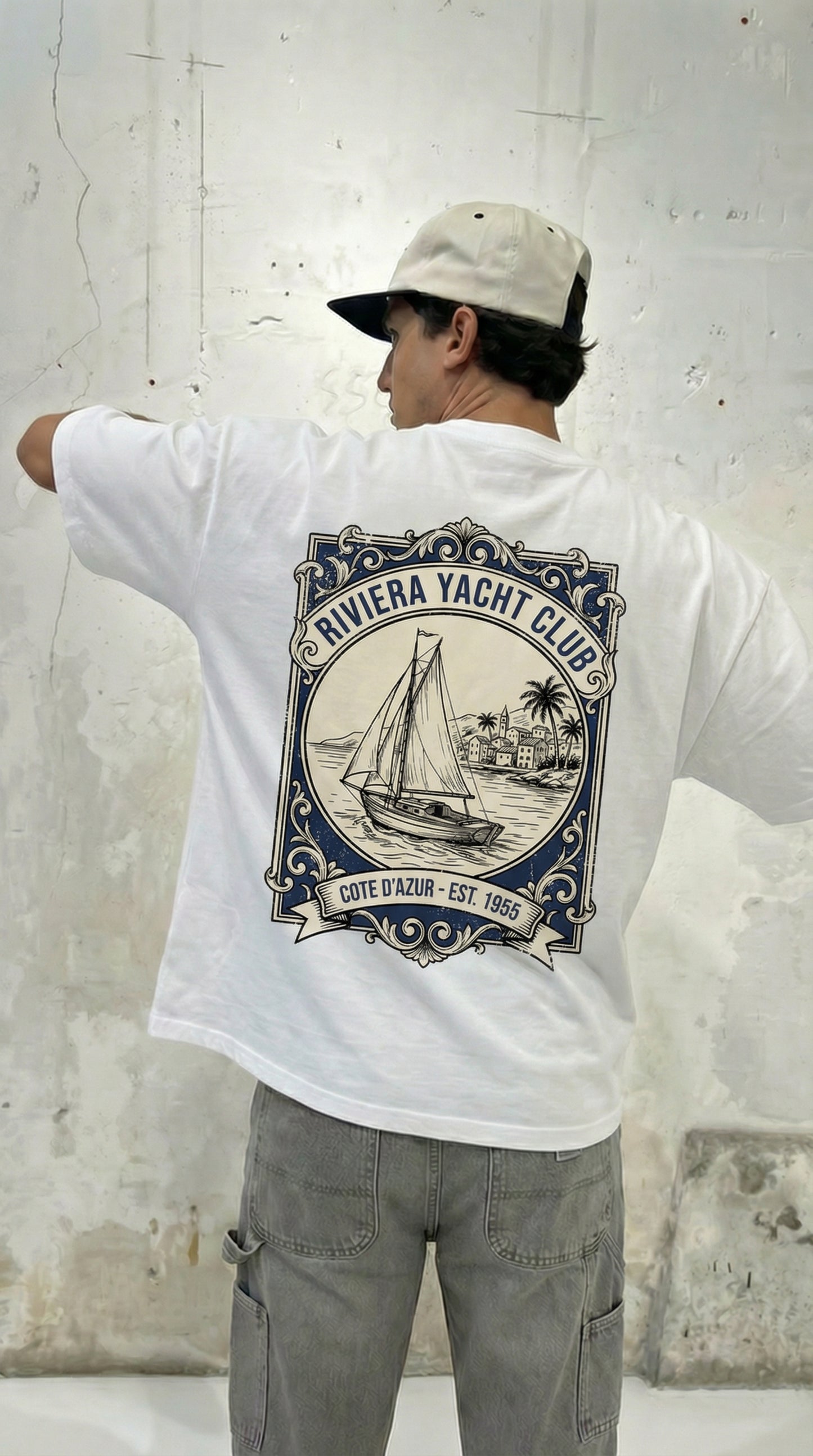 RIVIERA WHITE T-SHIRT