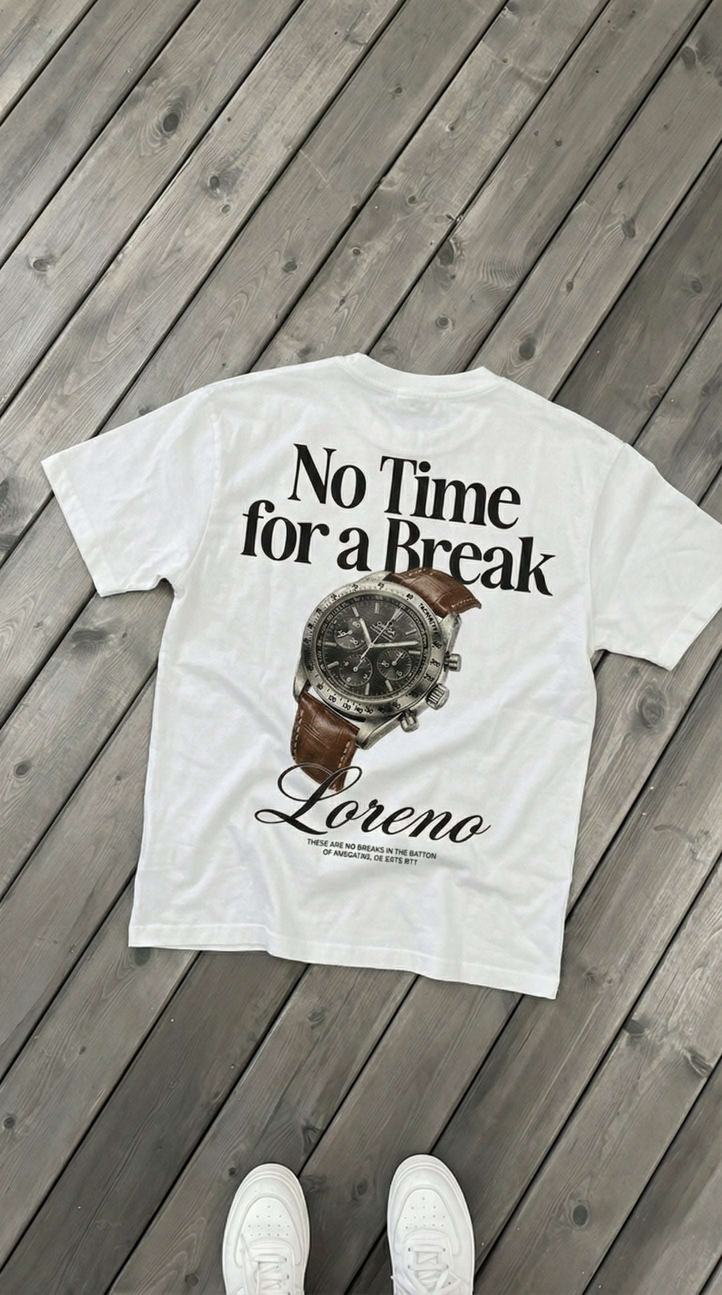 Como 97 - Oversized white t-shirt