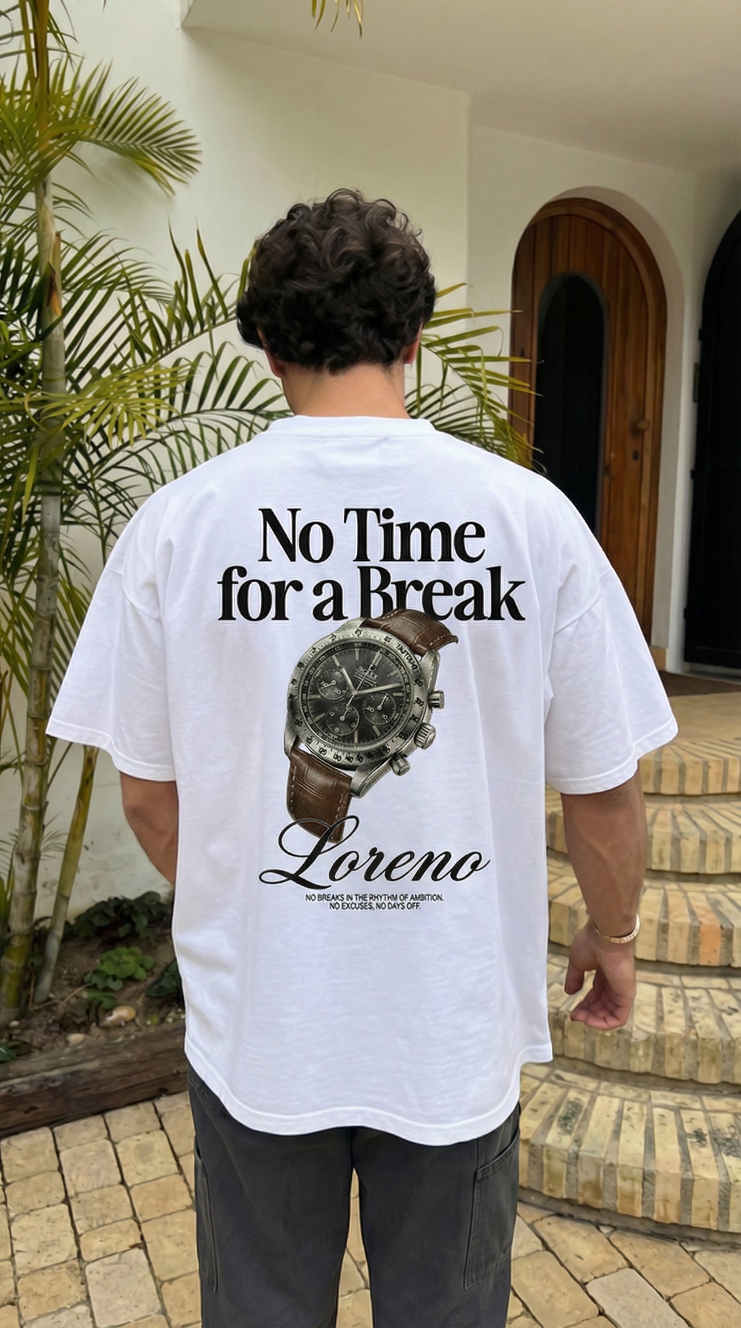 Como 97 - Oversized white t-shirt