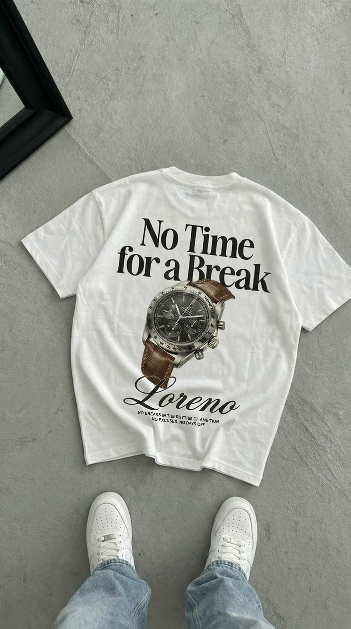 Como 97 - Oversized white t-shirt