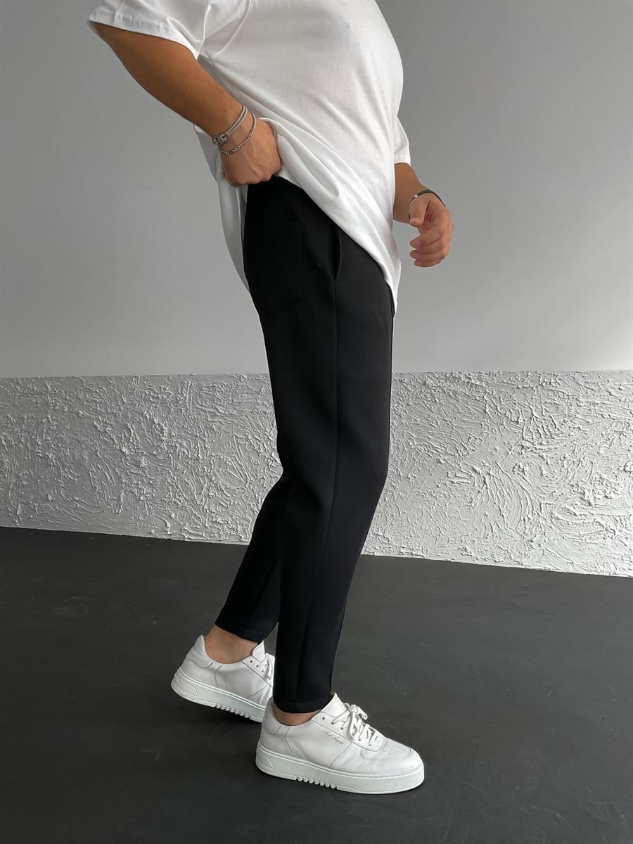 Veneto | Wrinkle-free Relaxed Fit Trousers