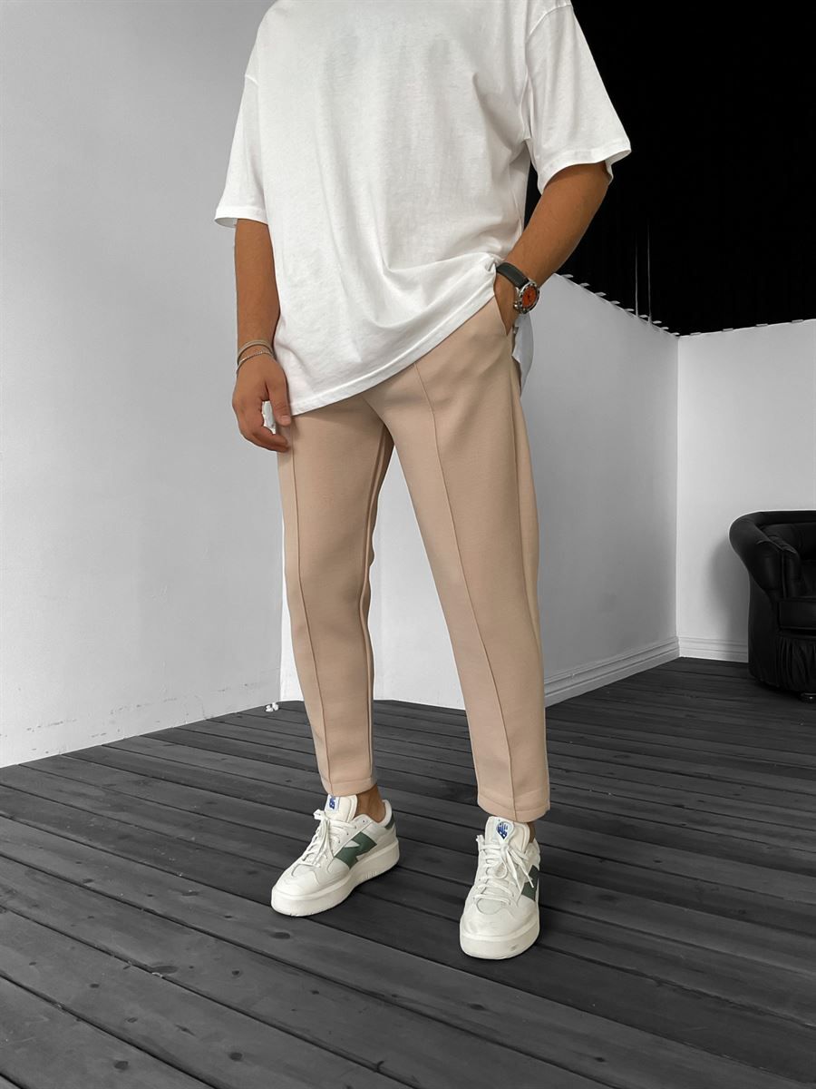 Veneto | Wrinkle-free Relaxed Fit Trousers